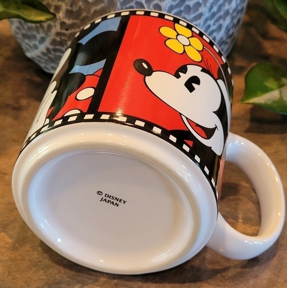 DISNEY Vintage Mickey Mouse Film Strip Coffee Mug, Disney Japan - Picture 6 of 10